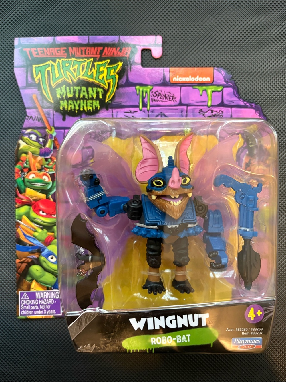 Teenage Mutant Ninja Turtles Wingnut Robo-Bat Action Figure - Blue